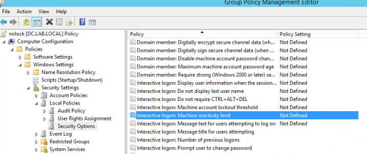 غیر فعال کردن قفل خودکارغیر فعال کردن قفل خودکار با Group Policy