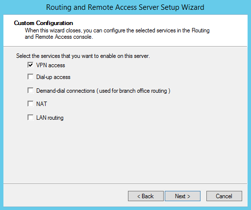 پیکربندی VPN Server در ویندوز سرور ۲۰۱۲
